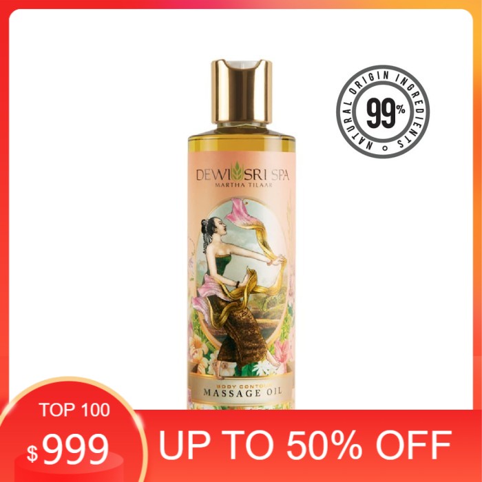 Dewi Sri Spa Body Contour Massage Oil