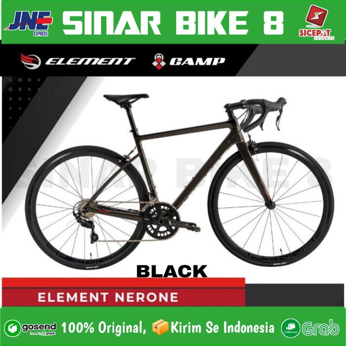 Sepeda Balap Roadbike ELEMENT NERONE Carbon 2x11 Speed Shimano105 Balap 700C