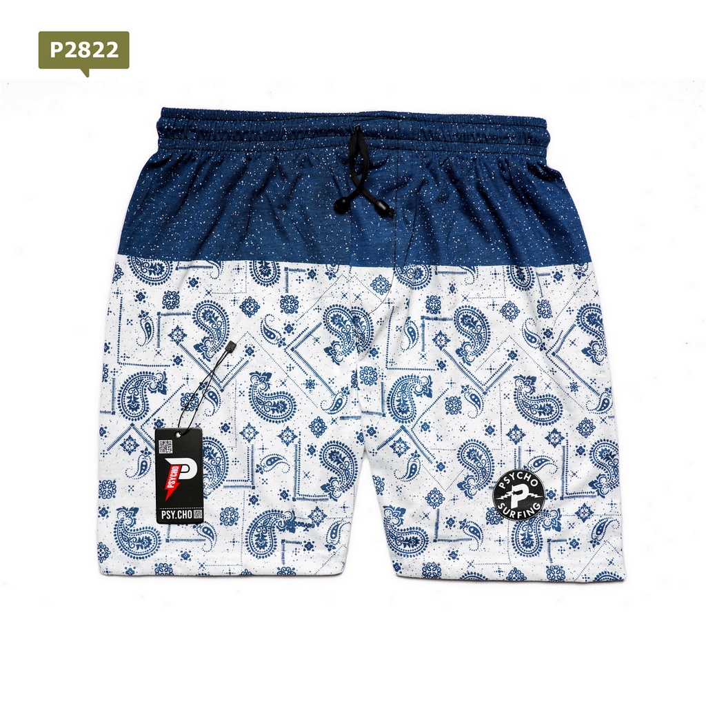 BEST SELLER - BOXER PRIA WANITA CELANA PENDEK GROSIR KOLOR PANTAI-DBM-X24