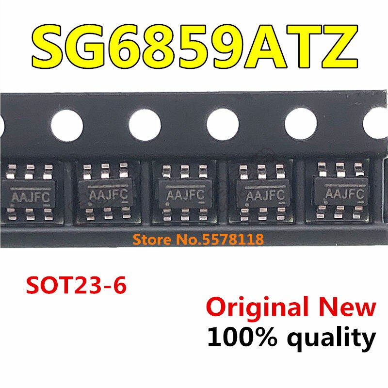 (Ready Stock) 10pcs SG6859 SG6859A SG6859ATZ sot23-6 Chipset