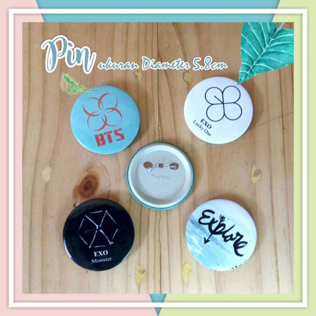 Pin | Pin Custom | Pin Kpop