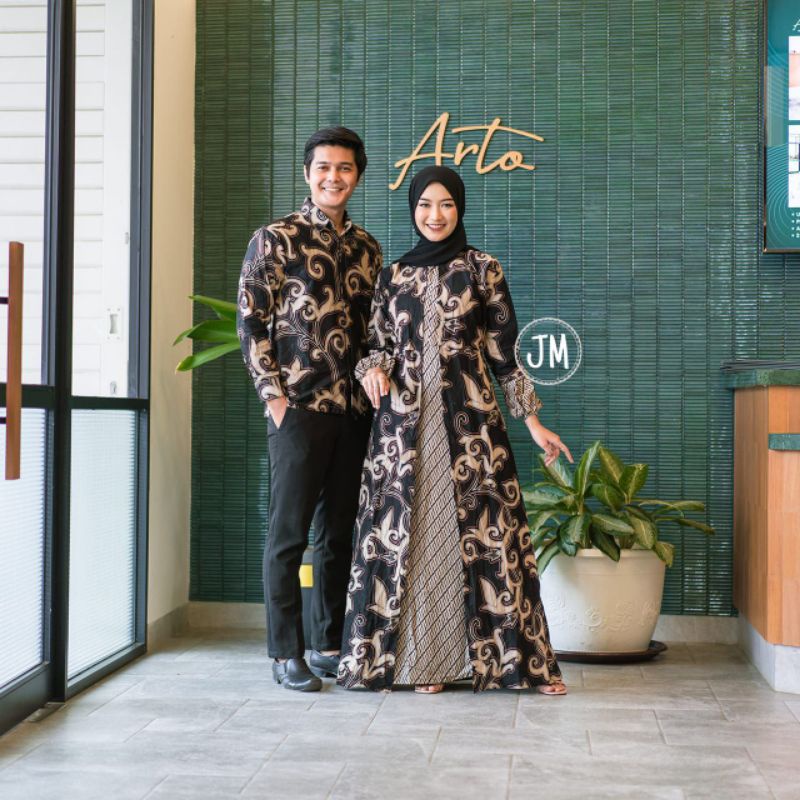 COUPLE HEM BLUS MODERN TRANDING INTERNATIONAL BATIK COUPLE TERLARIS