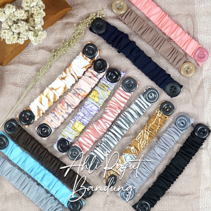 Konektor Tali Pengikat Masker Hijab