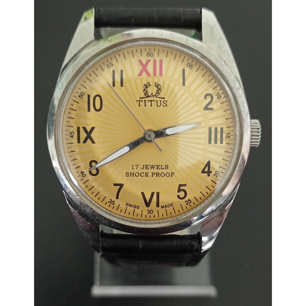 Jam Tangan Swiss - Titus 17 jewels