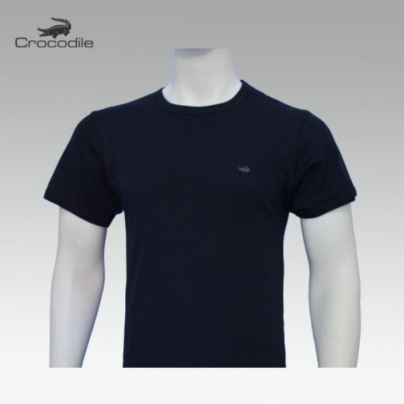 Crocodile kaos oblong Pria R-Neck 511-809 Fine Cotton original