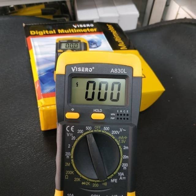 Digital multitester multimeter avometer A830L Visero