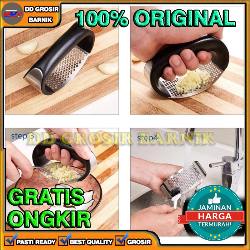 [DGB] ALAT PRESS BAWANG PUTIH STAINLESS STEEL PENGGERUS PENGUPAS BESI TEKAN GARLIC