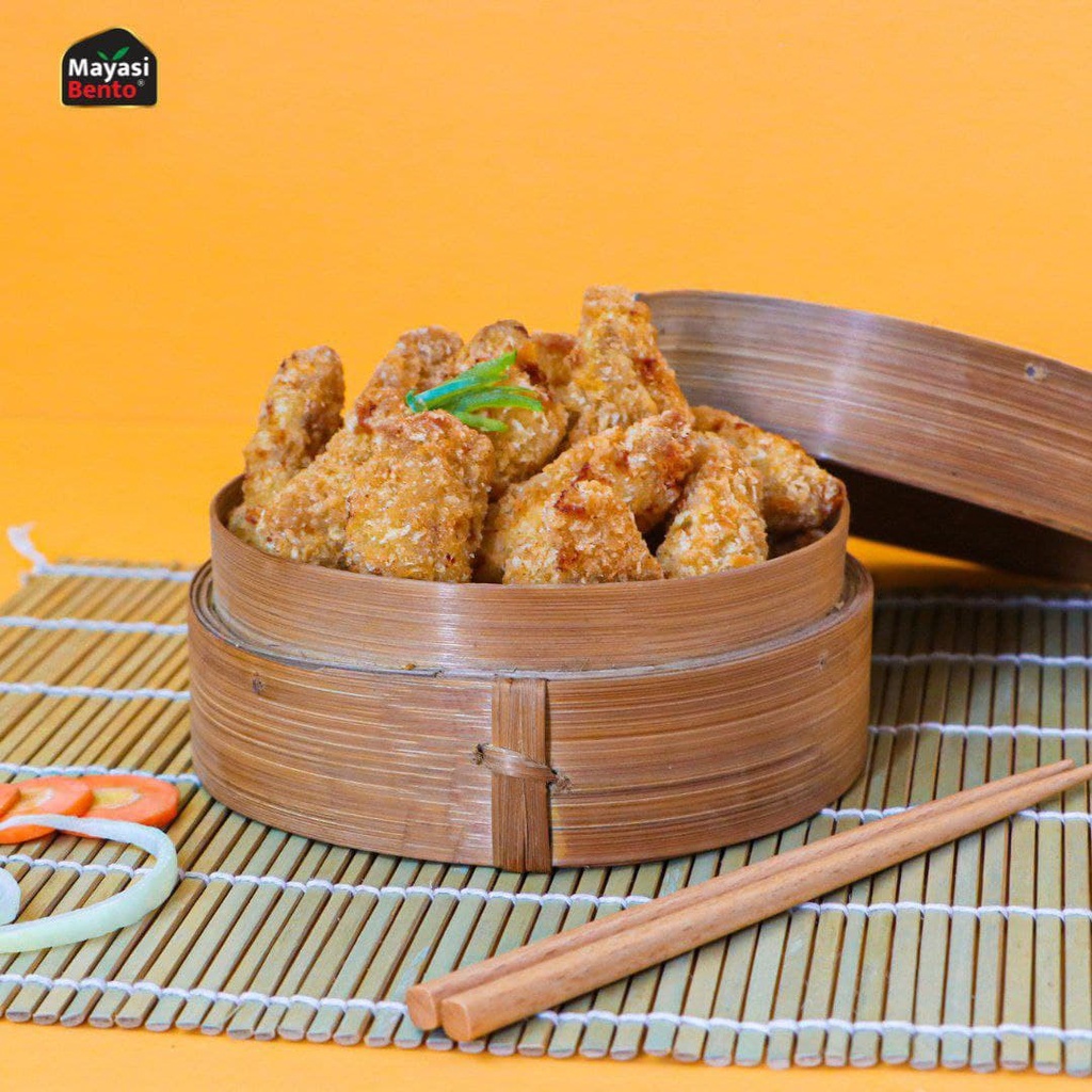 

Chicken Karaage Frozen Food Ayam Karaage Mayasi Bento 500 Gram