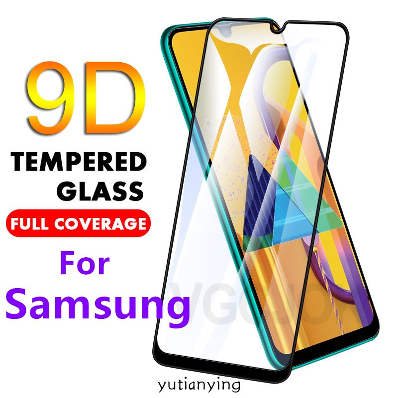 Pelindung Layar Tempered Glass 9d Untuk Samsung A03s A32 A52 A72 A22 A11 A51 A71 A50 A30S A50S A21S A30 A20 A10 M10 A10S A20S M11