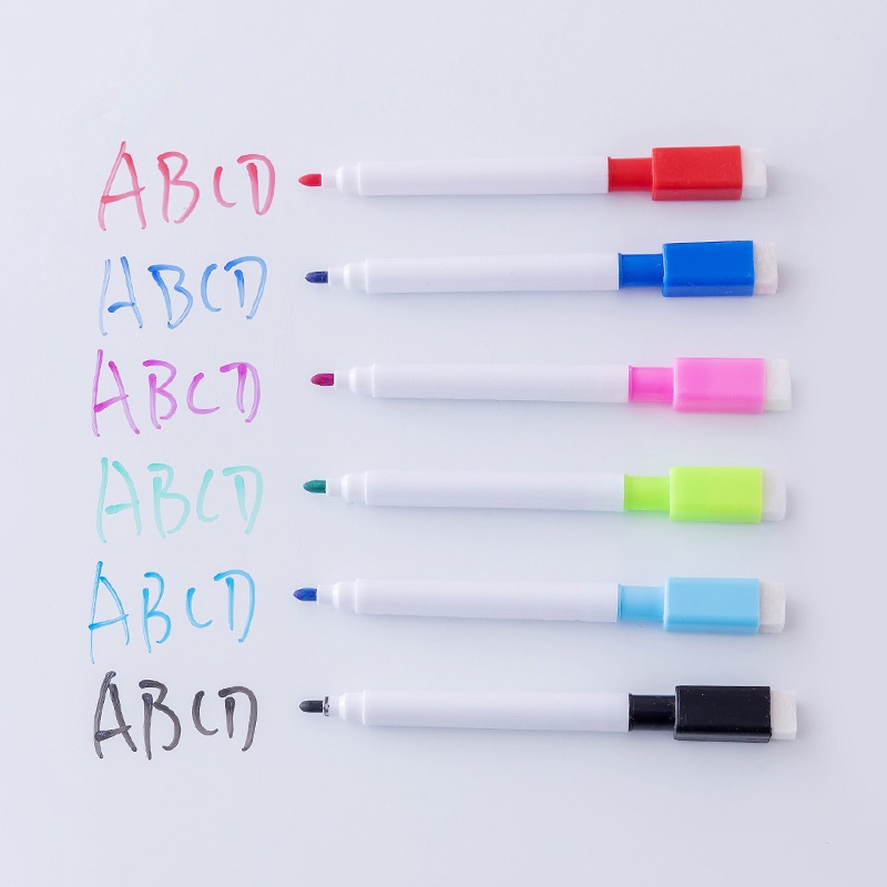 

SOS - 004 Spidol Papan Tulis White Board Sepidol Kecil Mini Warna Warni Penghapus Wipe And Clean Whiteboard Marker Anak Anak Spidol 2 IN 1
