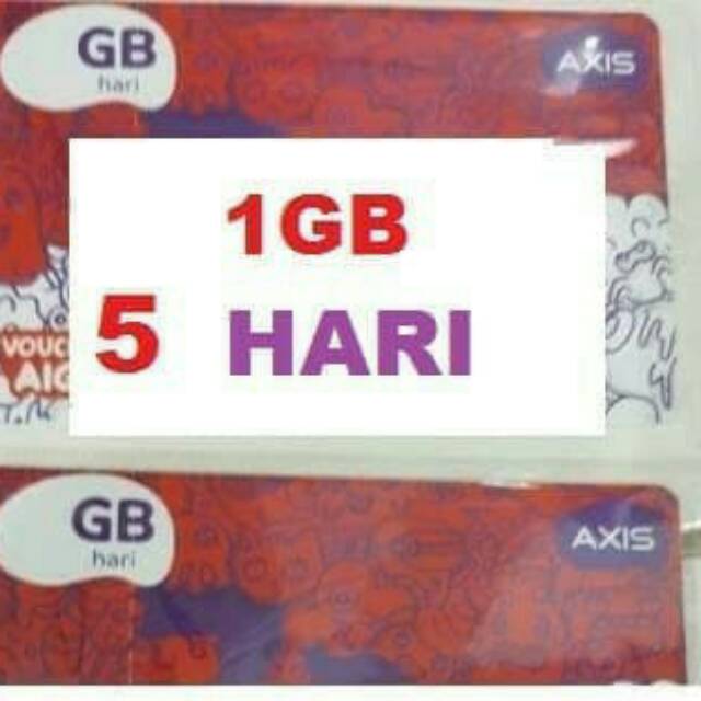 Voucher Axis 1 GB