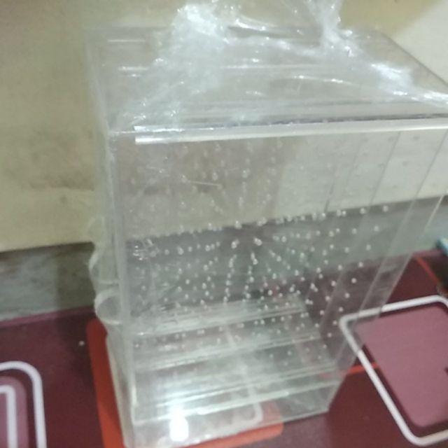 Jawelry Organizer+drawer Anting 3laci +drawer Sedang Tempat Anting Akrilik