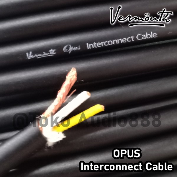 Vermouth Opus Interconnect Cable, kabel RCA & XLR,  Harga per Meter