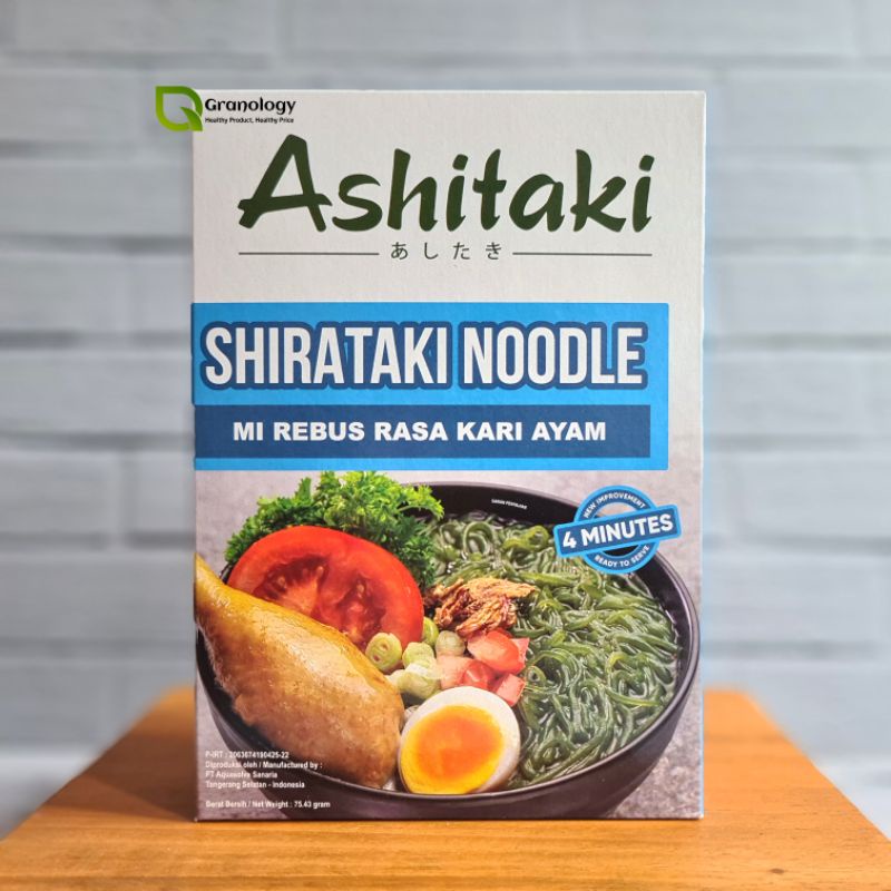 Ashitaki Mie Rebus Low Calori - Kari Ayam