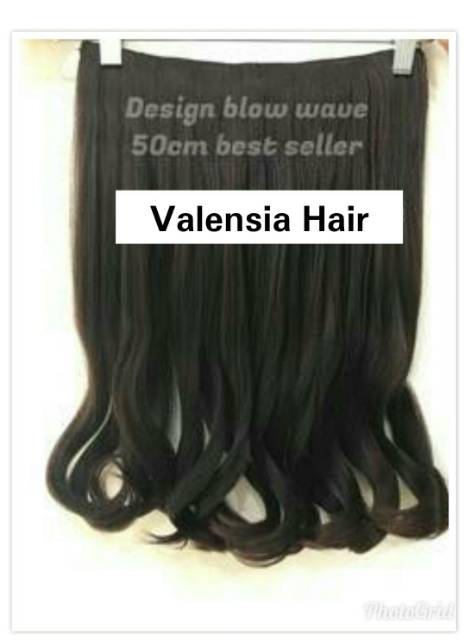 Hairclip wavy blow murah