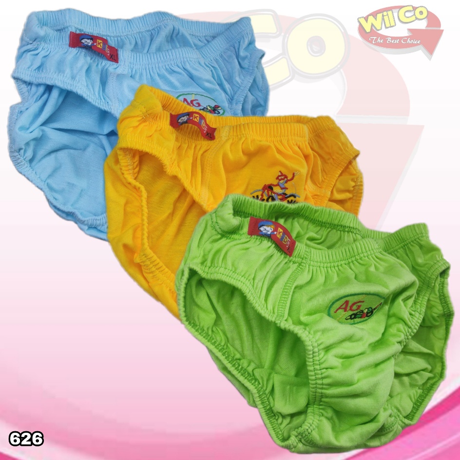 K626 - (Harga 1Pcs) CELANA DALAM ANAK PAKAIAN DALAM ANAK COWOK TAFT KIDS SIZE S - XL