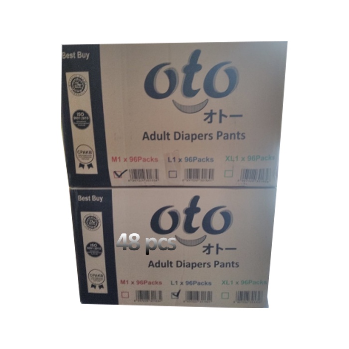 [48 &amp; 24 PCS] OTO PREMIUM PANTS DEWASA TERLARIS SIZE (M,L,XL)