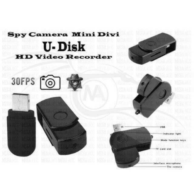 Spy Camera Mini DV U-Disk Hidden Camera Model Card Reader/Spy Cam Mini