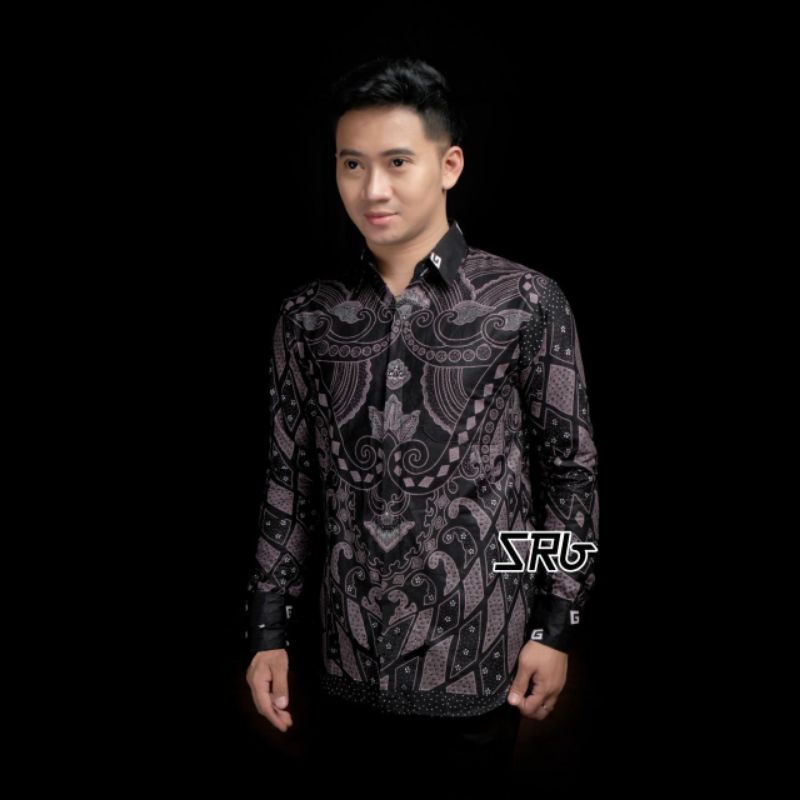 KEMEJA BATIK PANJANG SOGAN NEW READY