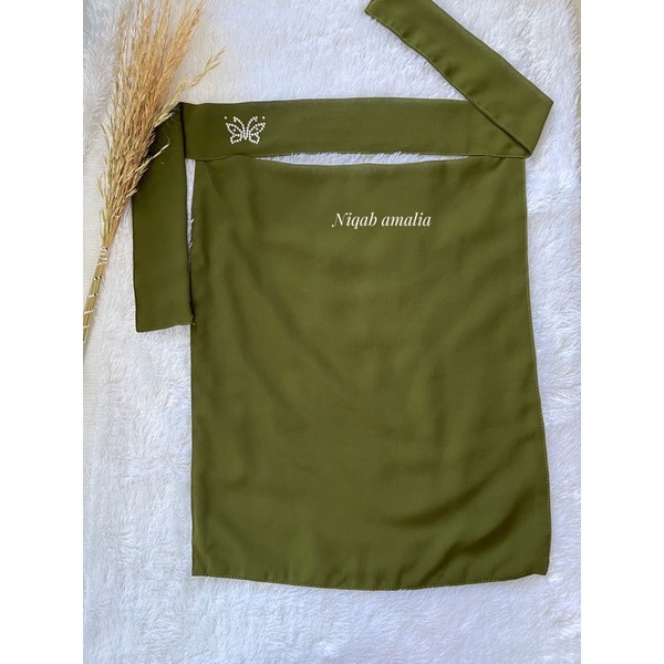 Niqab Bandana Niqab Cadar Niqab Niqob Cadar Niqob Warna AMALIA