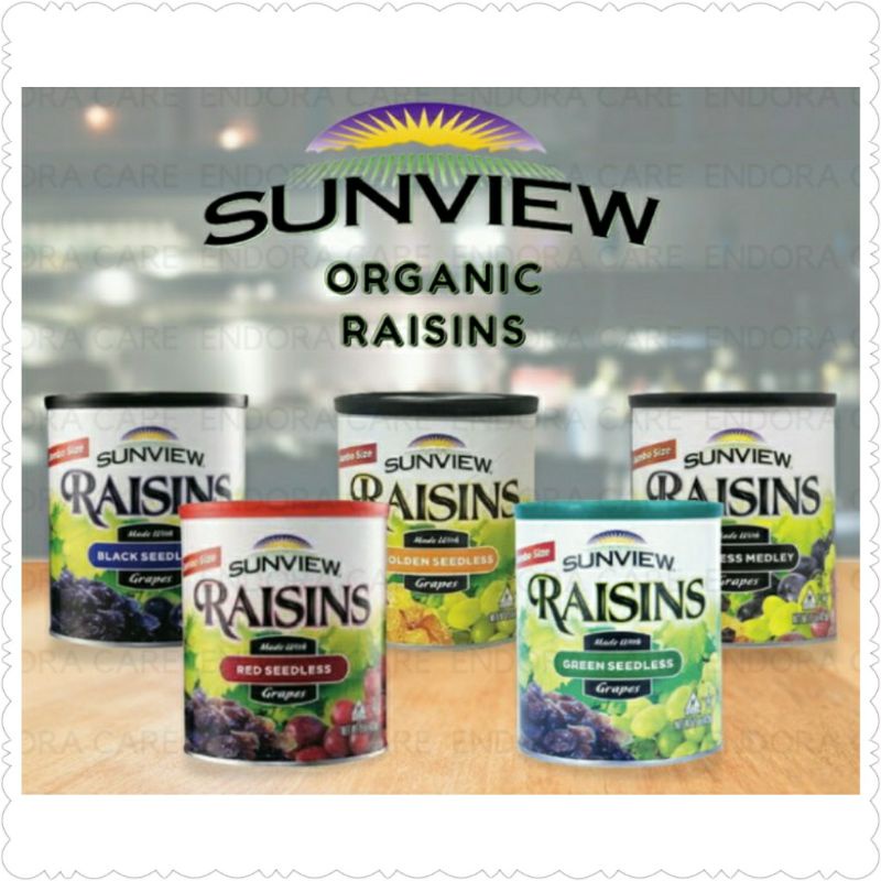 

Sunview Raisins Seedless Medley Kismis Premium 425gr Jumbo