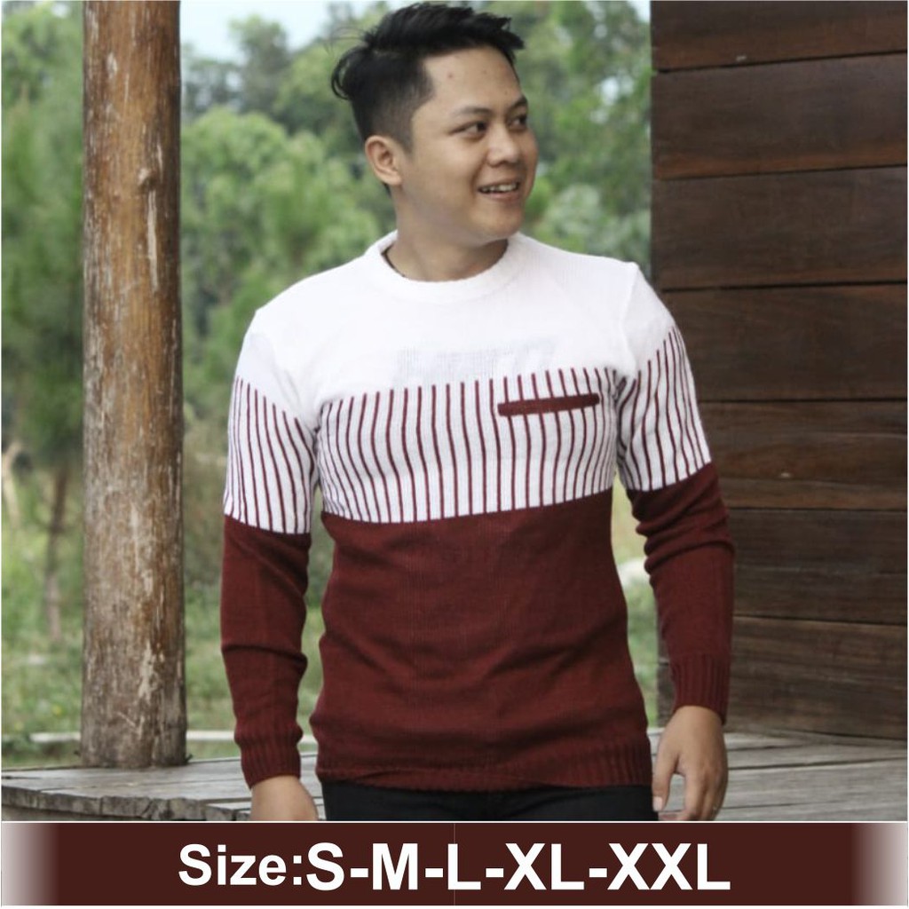 Sweater Rajut  Jumbo S M L XL XXL  XXXL 4XL Suwiter Zico 