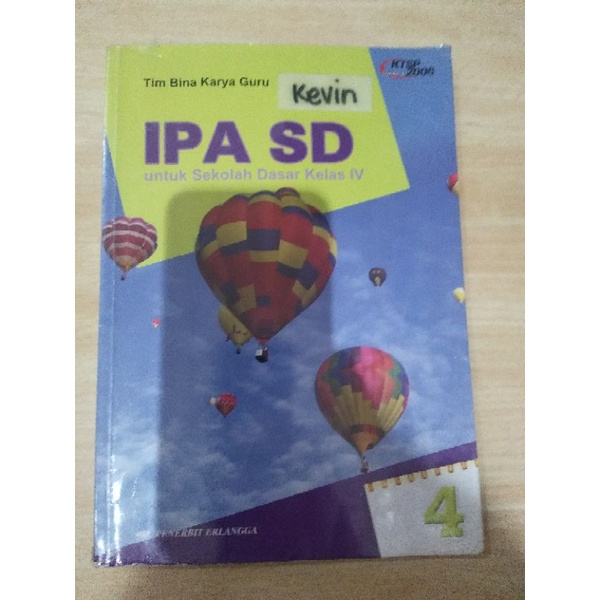 IPA SD Kelas 4 Erlangga