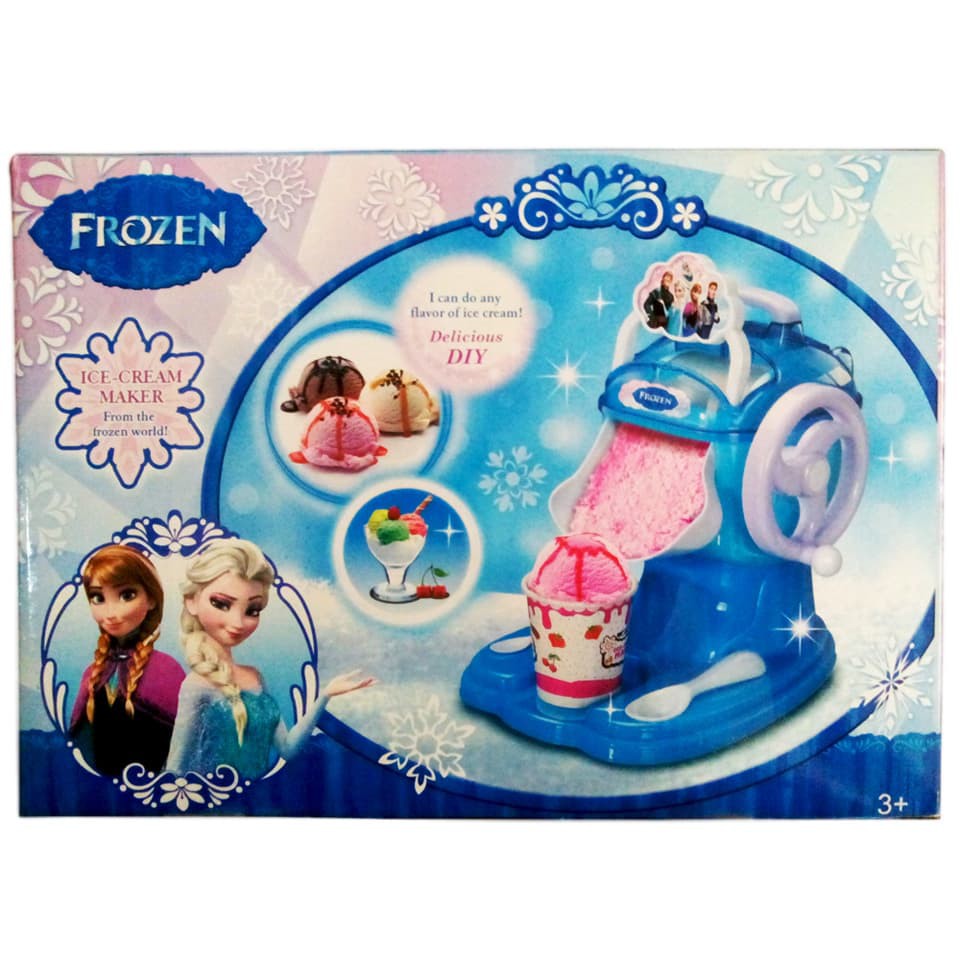 Mainan Anak - Frozen Ice Cream Maker Mesin Pembuat Es Krim