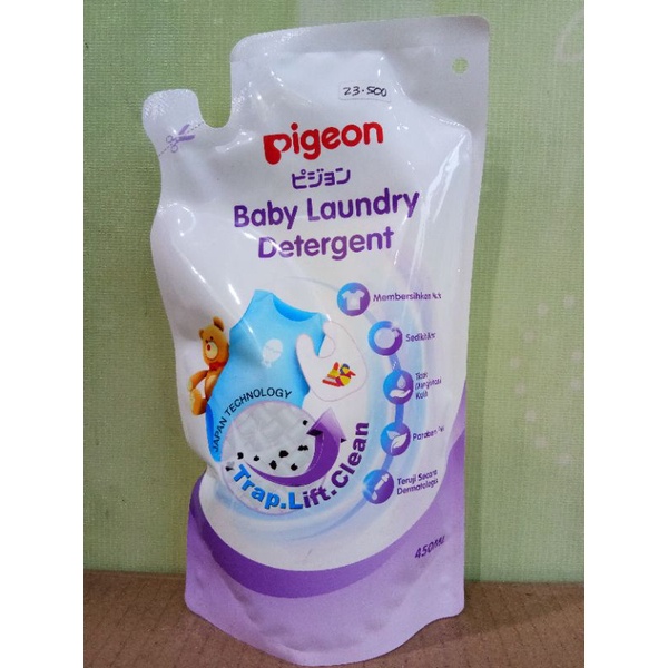 PIGEON BABY LAUNDRY DETERGENT 450ML(REFIL), 500ML (BOTOL)