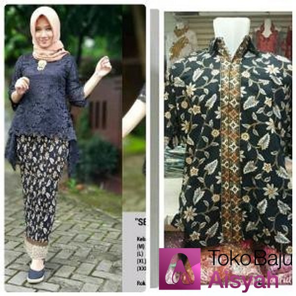 COUPLE KEBAYA BIANCA SET/BAJU PESTA /BAJU SERAGAM