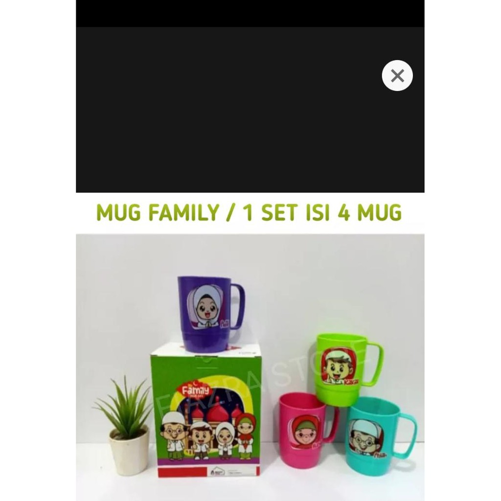 Mug family set