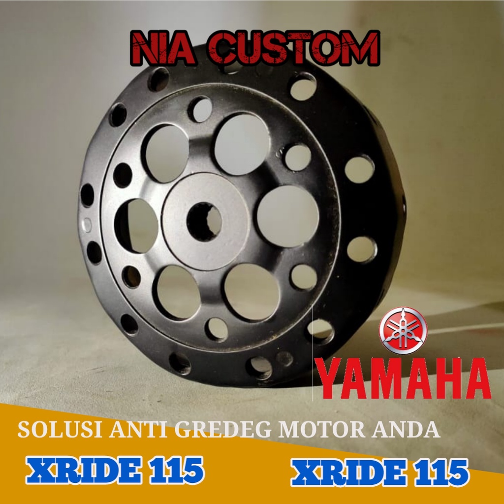 Mangkok Kampas Ganda X-Ride 115 CUSTOM ORIGINAL ANTI GREDEG