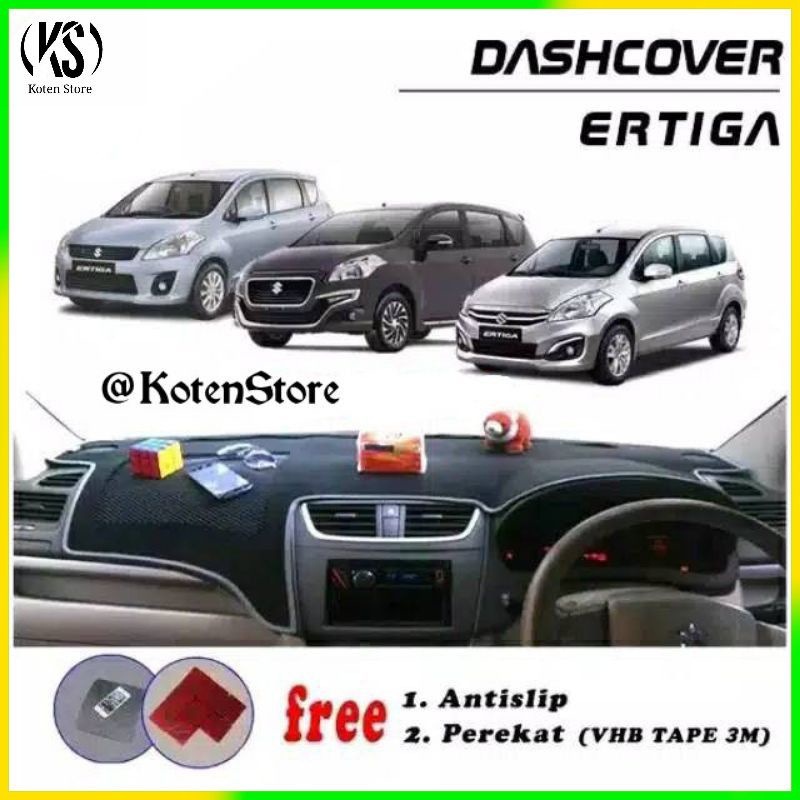 Pelindung/Alas/Cover Dashboard Mobil Suzuki Ertiga/Dreza Bonus Anti Slip