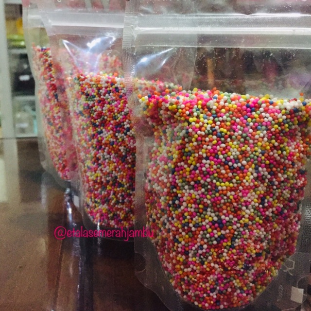 

Spikel warna warni 100gr
