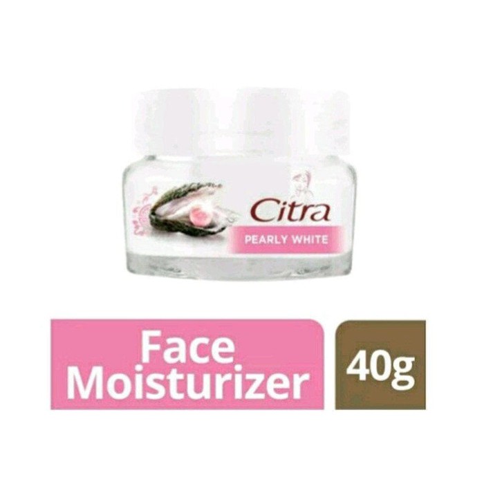 Citra Pearly White Uv Face Moisturizer 40G / Face Cream / Pelembab Wajah / Krim Mutiara