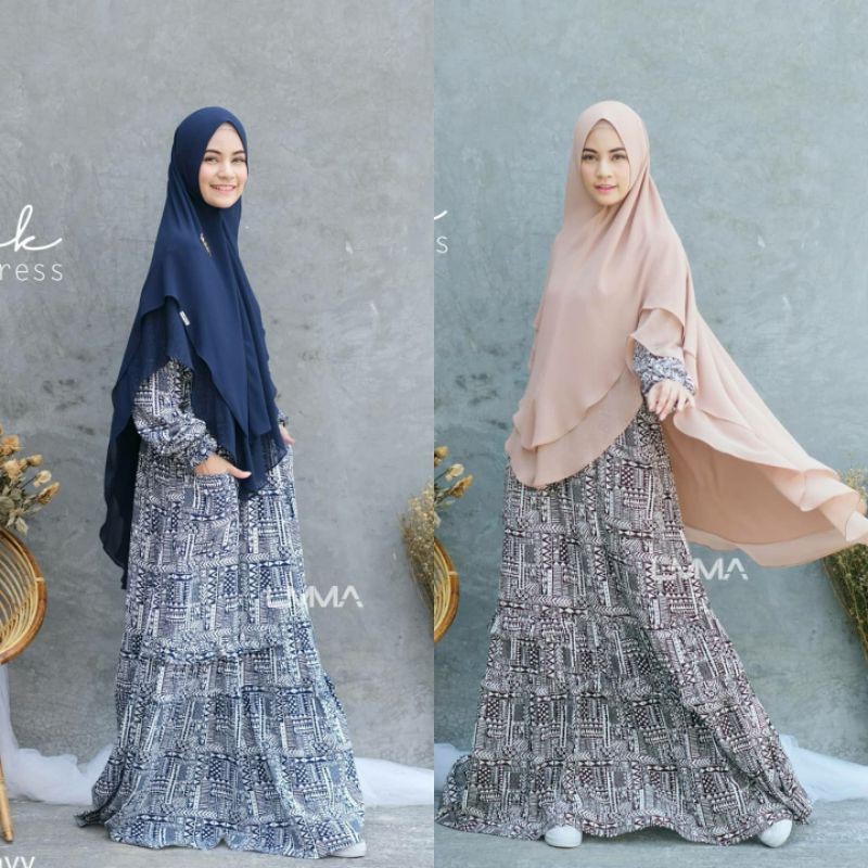 Elok Gamis Umma Syari (GAMIS SAJA)