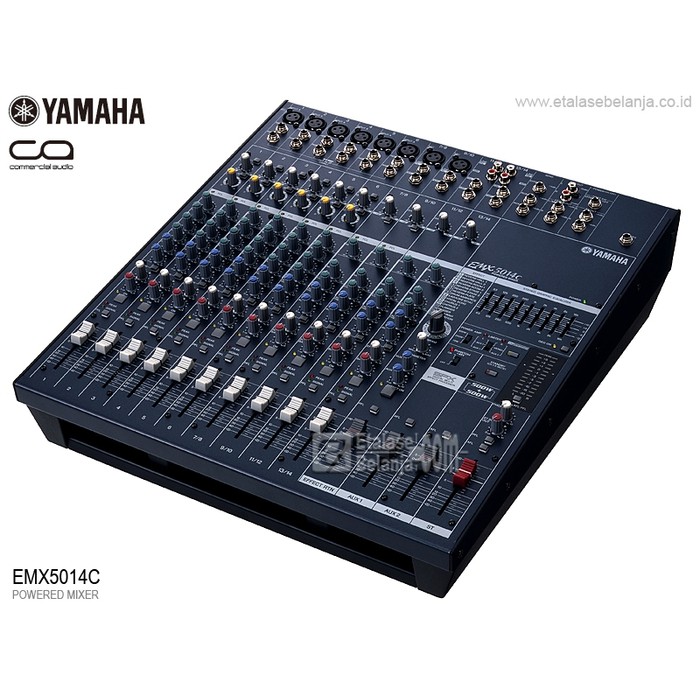 POWERED MIXER 500W + 500W - YAMAHA EMX5014C - POWERFULL AUDIO MIXER