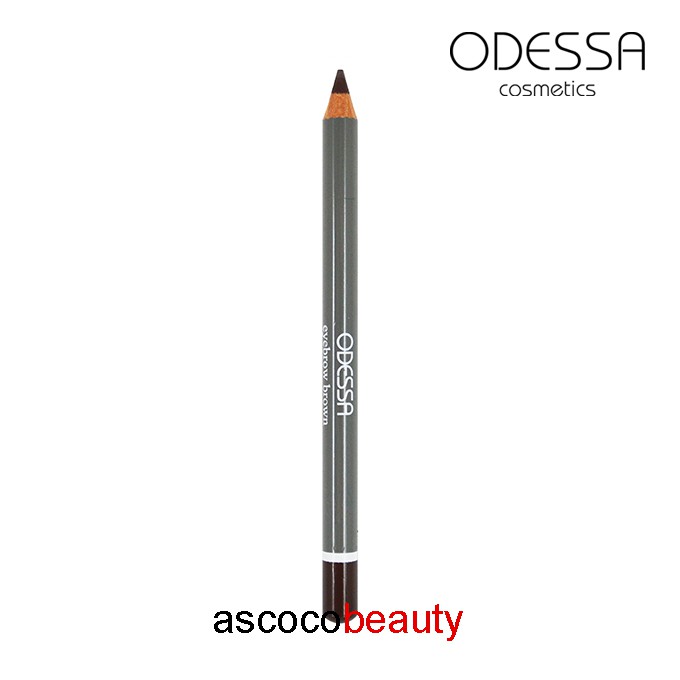 Odessa Eyebrow Eye Brow Pencil Brown Pensil Alis Kayu Made in Eropa Nyaman Empuk Nyata Intense Mudah Dipakai  ✰ ascocobeauty ✰