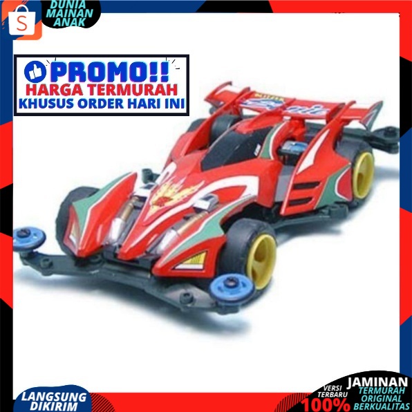 Tamiya Mini 4WD Super Speedy Car Racer -  Mainan Anak Mobil Balap New