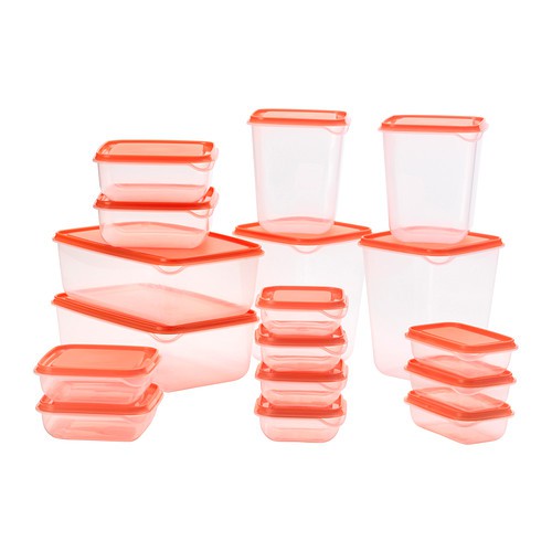 Kotak Makanan Set 17 Pcs Food Container PRTA