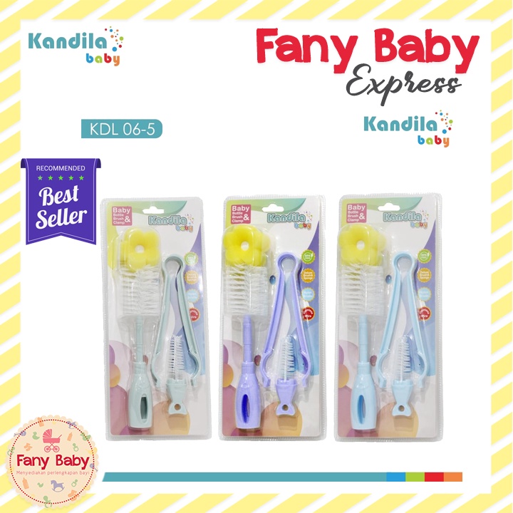 KANDILA 3 IN 1 BOTTLE BRUSH KANDILA BABY / KDL06-5