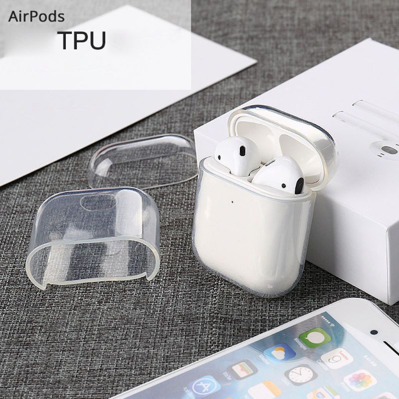 Vivi Casing Soft Case Tpu Transparan Untuk Airpods 1 / 2