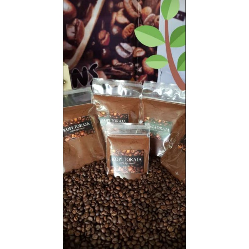 

L&M Kopi Toraja asli (100gr) Robusta Coffee