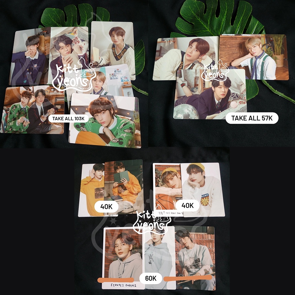 MPC MINI PHOTOCARD TXT FANLIVE 2021 2022