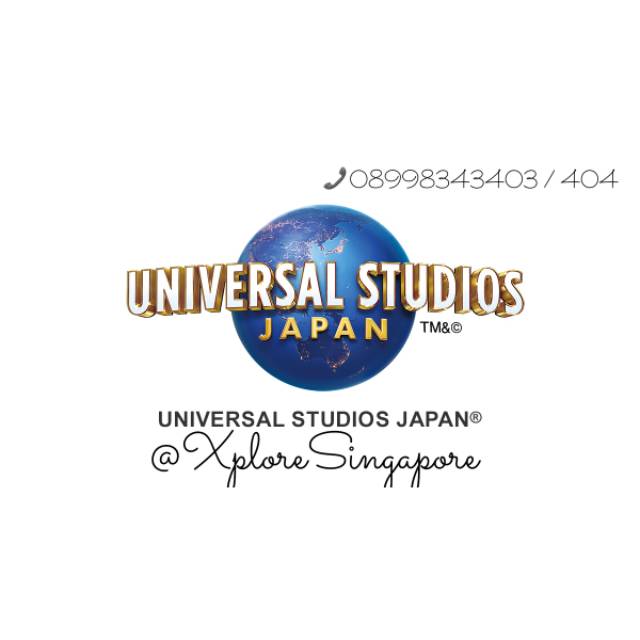 Universal Studio Japan ( USJ ) / Universal Studio Jepang Anak dan Dewasa - Child Adult