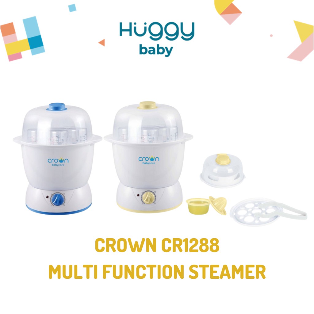 Crown CR1288 Multi Function Steam Centre With Auto Timer | Sterilizer