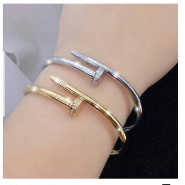 Gelang Titanium Replika Berlian Anti Karat