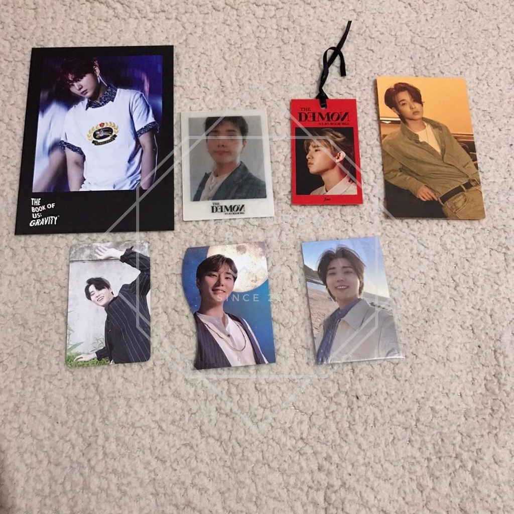 PHOTOCARD DAY6 JAE YOUNGK SHOOT ME, GRAVITY, DEMON, GLUON, NEGENTROPY
