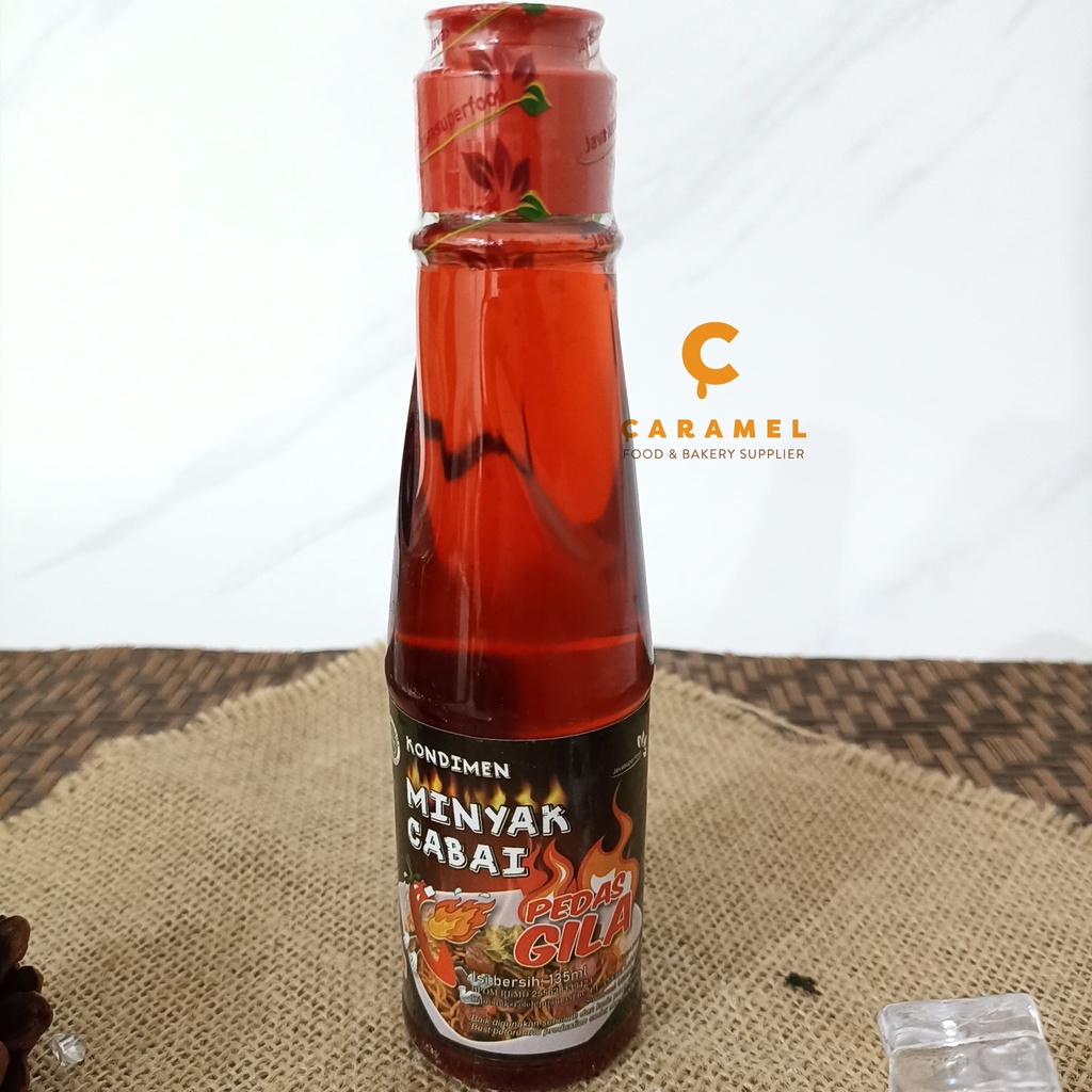 

Kondimen Minyak Cabai - Cabe Pedas - Spicy Chili Oil Condiment 135ml - Cabai - Minyak Cabai - Minyak Cabe