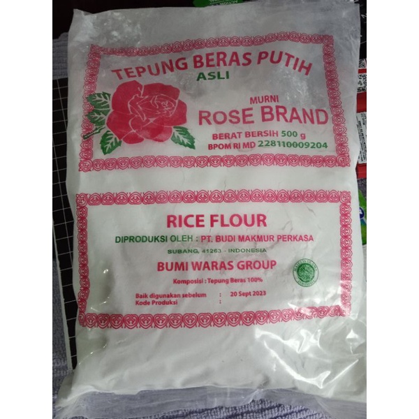 

rose brand tepung beras